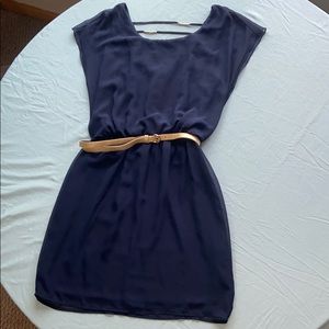 Navy party dress
